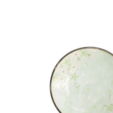 Teller Green Cosmos, Steinzeug, Ø 19,5 cm, Art.-Nr. 7801
