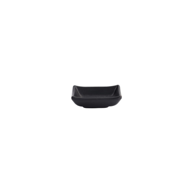 Saucenschale Schwarz, Melamin, 9,2 × 6,9 × 3,1 cm, Art.-Nr. 8017