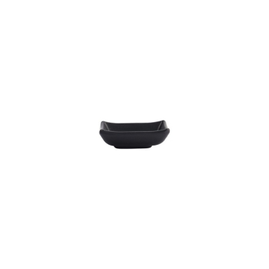 Saucenschale Schwarz, Melamin, 9,2 × 6,9 × 3,1 cm, Art.-Nr. 8017