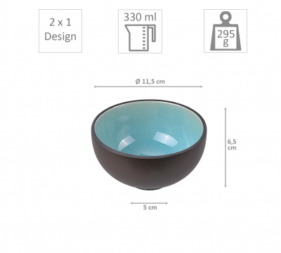 Glassy Turquoise Sushi Set bei Tokyo Design Studio (Bild 3 von 7)