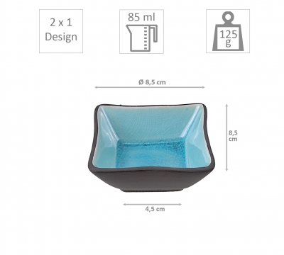 Glassy Turquoise Sushi Set bei Tokyo Design Studio (Bild 4 von 7)