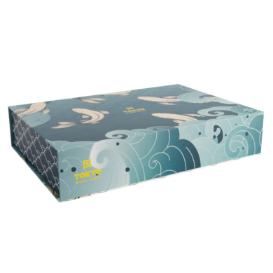 Sushi Set Glassy Turquoise Black, 8pcs, Stoneware, Item No. 8154