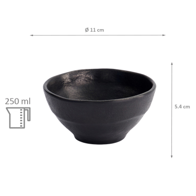 TDS, Bowl, Melamine, Ø 11 cm, Item No. 8551