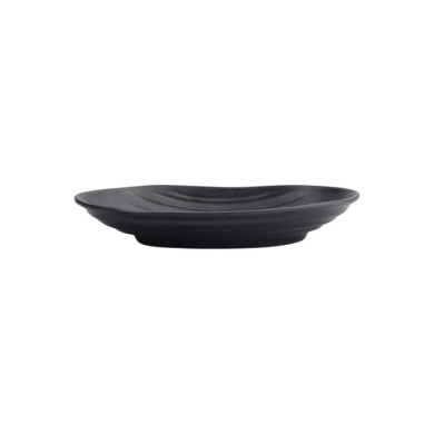 Sushi-Platte Zen Schwarz, Melamin, 23 × 14,5 × 3,5 cm, Art.-Nr. 8559