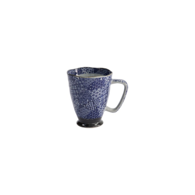 Tasse Kimono Blau, Steinzeug, 400 ml, Art.-Nr. 8872