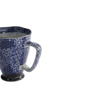 Tasse Kimono Blau, Steinzeug, 400 ml, Art.-Nr. 8872