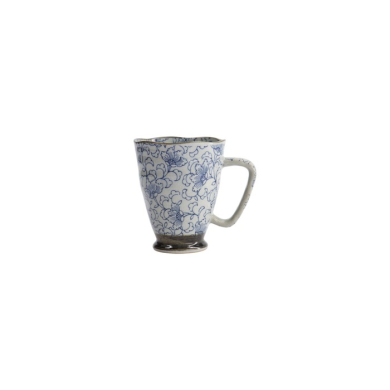 Mug Botan Blue, Stoneware, 400 ml, Item No. 8896