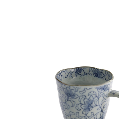 Mug Botan Blue, Stoneware, 400 ml, Item No. 8896