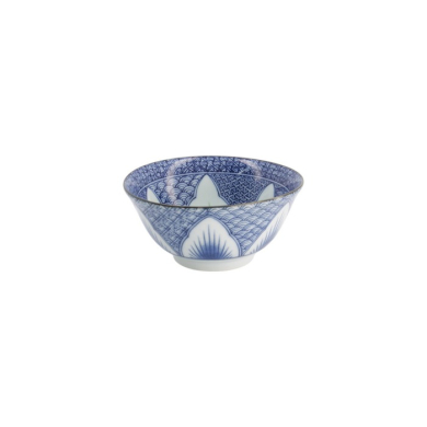 Reisschale Lily Flower Oriental HB Mixed Bowls Blau, Porzellan, 550 ml, Art.-Nr. 8968
