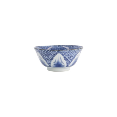 Reisschale Lily Flower Oriental HB Mixed Bowls Blau, Porzellan, 550 ml, Art.-Nr. 8968