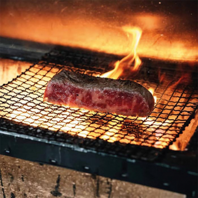 Konro Grill Medium+Rect Wooden Base bei Tokyo Design Studio (Bild 4 von 5)