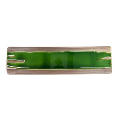 Serving Plate Mino Craft Green, Stoneware, 48 × 17 × 3.9 cm, Item No. 14326