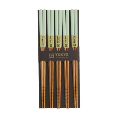 Bamboo Mint Chopstick Set at Tokyo Design Studio