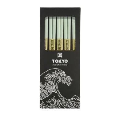 TDS, 5 Paar Essstäbchen, Bamboo Mint, Art.-Nr. 14460