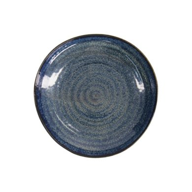 Plate Cobalt Blue, Porcelain, 22.7 × 4.4 cm, Item No. 14520