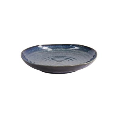 Plate Cobalt Blue, Porcelain, 22.7 × 4.4 cm, Item No. 14520