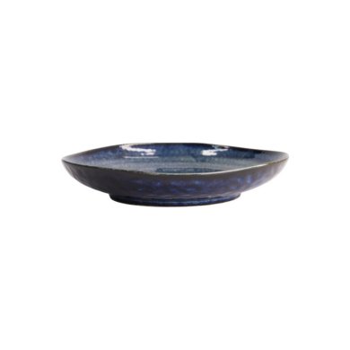 Plate Cobalt Blue, Porcelain, 22.7 × 4.4 cm, Item No. 14520
