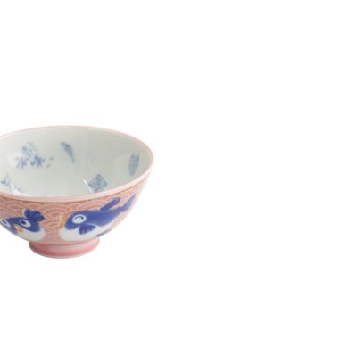 Bowl Kawaii Fisch Pink, Porcelain, 300 ml, Item No. 14971