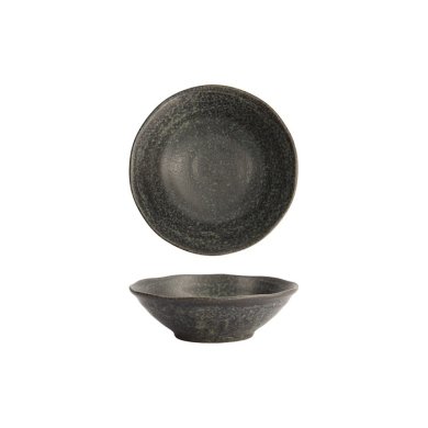 Rice Bowl Onyx Noir, Ceramic, &Oslash; 14.5 cm