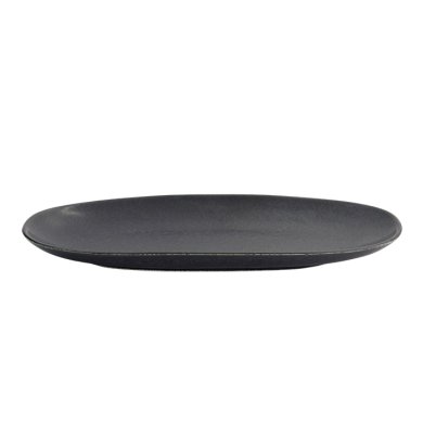 TDS, Plate, Onyx Noir, 28.5 cm x 14 cm, Item No. 15547