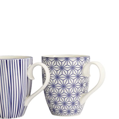 TDS, Tassen Set, 2-tlg., Nippon Blue, Ø  8,5 x 10,2 cm 380 ml, Art.-Nr. 15650