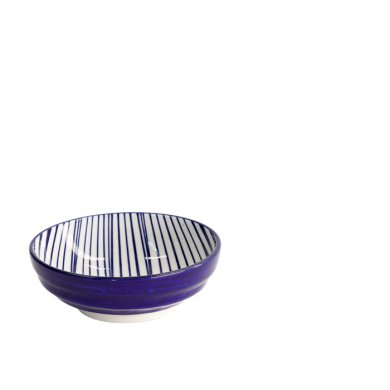 TDS, Sauce Bowl, Nippon Blue, Lines, Ø 9.5 x 3cm - Item No. 15988