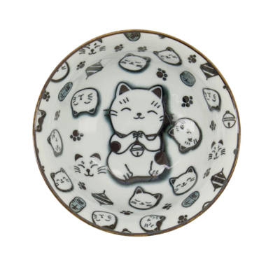 Kawaii Glückskatze (Lucky Cat) Neko Schale bei Tokyo Design Studio (Bild 2 von 5)