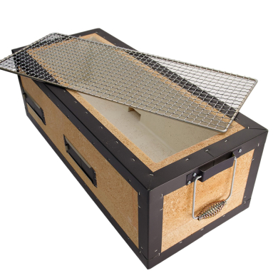 TDS, Konro Grill Diatomite incl. accessories, Kitchenware, 54x23x20 cm, item no. 16246