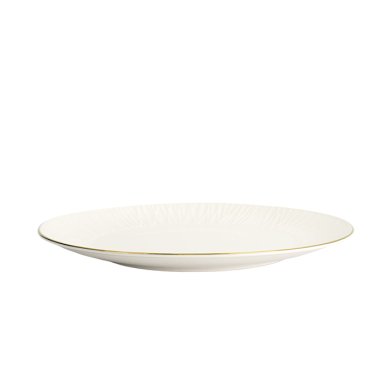 TDS, Teller, Nippon White, Lines, Ø 25,5 x 2 cm - Art Nr. 16415