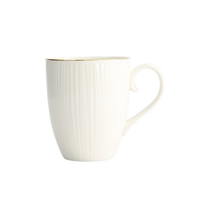 TDS, Mug, Nippon White, Lines, Ø 8.5 x 10.2 cm 380 ml, Item No. 16435