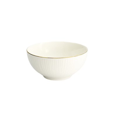 TDS, Bowl, Nippon White, Lines, Ø 15 x 7 cm 550 ml- Item No. 16451