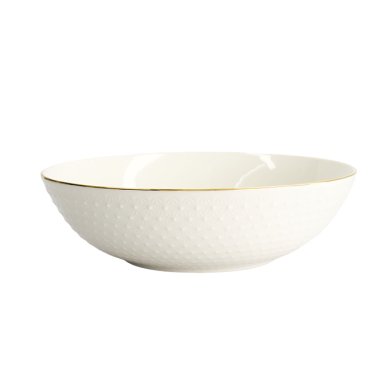 TDS, Bowl, Nippon White, Stars, Ø 23 x 6.5 cm 1300 ml- Item No. 16454