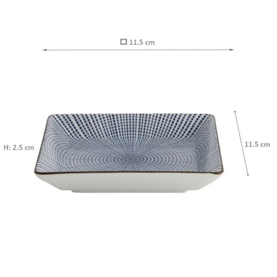 TDS, Angled Plate, Sendan Tokusa, 11.5 cm x 11.5 cm, Item No. 16567