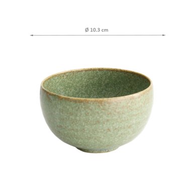 TDS, Bowl, Vert Sauge, Ø 10.3 cm, Item No. 16654