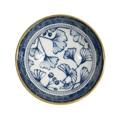 TDS, Bowl, Flora Japonica, Gingko Ø 12 x 6.3 cm - Item No: 16696