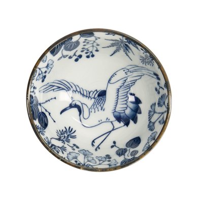 TDS, Bowl, Flora Japonica, Crane, Ø 12 x 6.3 cm - Item No: 16698