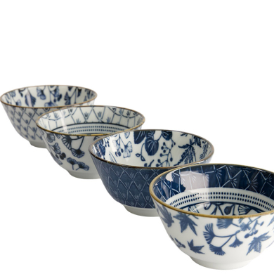 Flora Japonica 4 Schalen Set bei Tokyo Design Studio (Bild 5 von 7)