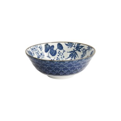 Noodle Bowl Flora Japonica Crane, Porcelain, 1 L, Item No. 16708