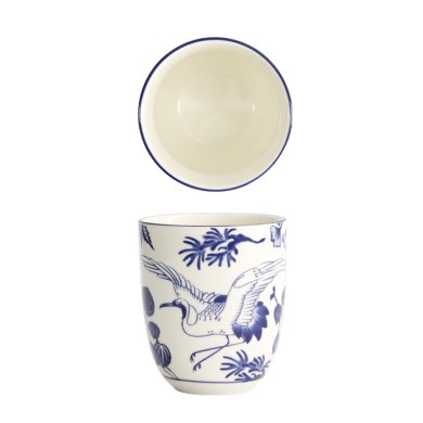 Tea Cup Flora Japonica Crane, Porcelain, 170 ml
