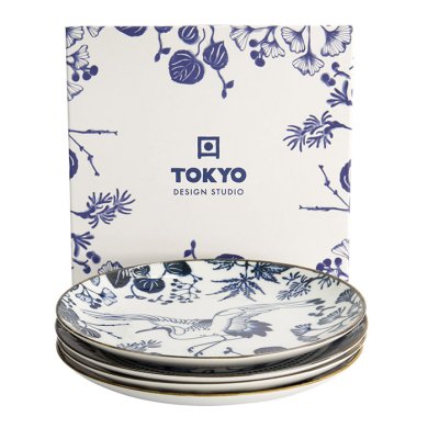 4 pcs Plate Set at Tokyo Design Studio (picture 1 of 8)