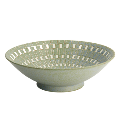 TDS, Nudel Schale, Mixed Bowls Ohachi, Grün, Ø 25,4 x7,8 cm 1600ml - Art Nr. 16866