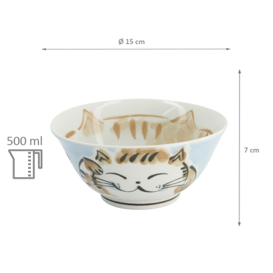 Fuku Cat Neko Rice Bowl at Tokyo Design Studio (picture 5 of 5)