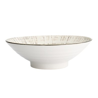 Nudelschale Mixed Bowls Sabi Kobiki Weiß, Porzellan, Ø 24,5 cm, Art.-Nr. 17029