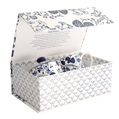 TDS, Milk Jug and Sugar Bowl set, Flora Japonica, Item No. 17454