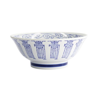 TDS, Ramen Schale, Mixed Bowls Kotobuki Blue, Ø 21,5 x 9 cm, Art.-Nr. 17745