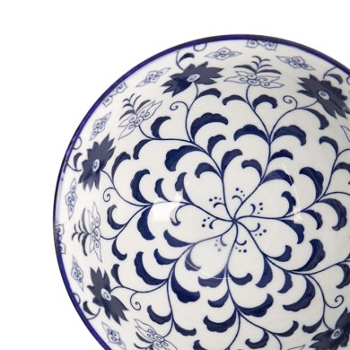 Bowl Mixed Bowls Botan, Porcelain, Ø 18 × 9 cm, 1 l, Item No. 17748