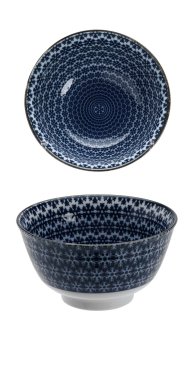TDS, Schale, Mixed Bowl, Kumo, Blau/Weiß, Ø 12.8x6.5 cm