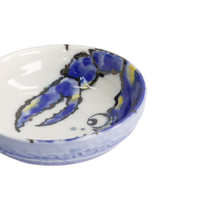 TDS, Sauce Bowl, Seafood, Ø 9.5 x 3 cm 150 ml, Crab, Blue - Item No. 17771