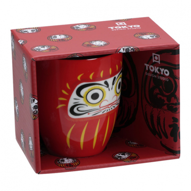 Kawaii Daruma Tasse in Geschenkbox bei Tokyo Design Studio (Bild 1 von 3)
