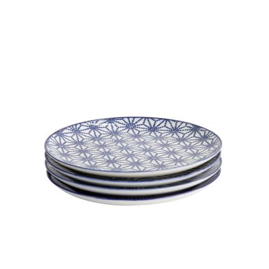 TDS, Teller Set, 4-tlg., Nippon Blue, Ø 20,6 x 2,2 cm - Art Nr. 17959